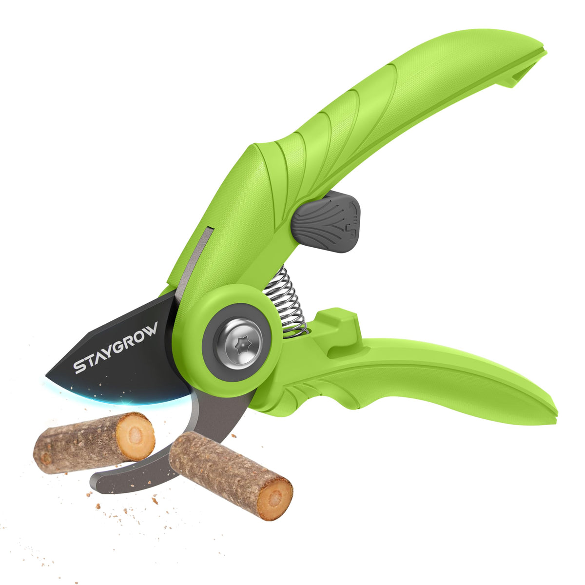 8.5" Pruning Shears for Gardening SK5 Sharp Garden Shears