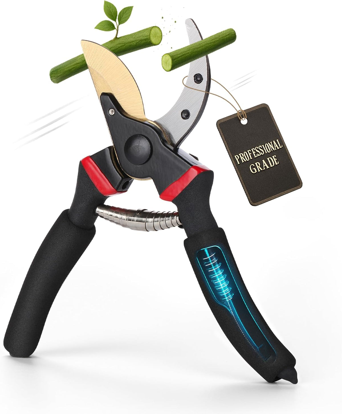 Mr. Pen- Pruning Shears, Garden Shears, 8" Professional, Titanium Blade