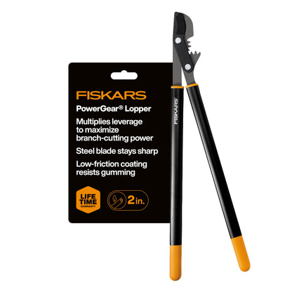Fiskars 28” Garden Bypass Loppers, Tree Trimmer with 1.5" Cut Capacity