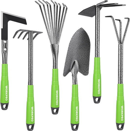 WORKPRO 6-Piece Garden Tool Set