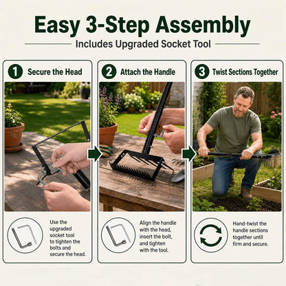 Gardzen Garden Hoe for Weeding
