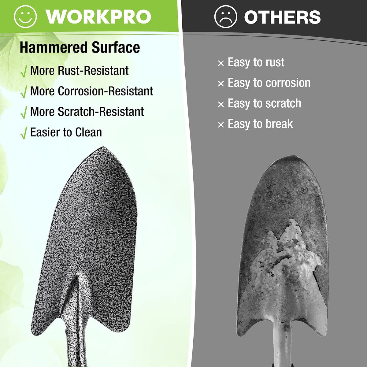WORKPRO 6-Piece Garden Tool Set